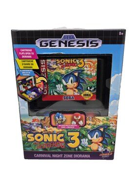 Console Heroes Sonic the Hedgehog 3 Carnival Night Zone Sega Genesis Diorama